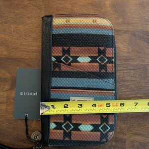 Pistil Brand New With Tags Tribal Pattern Wallet/ Wristlet Vegan Leather